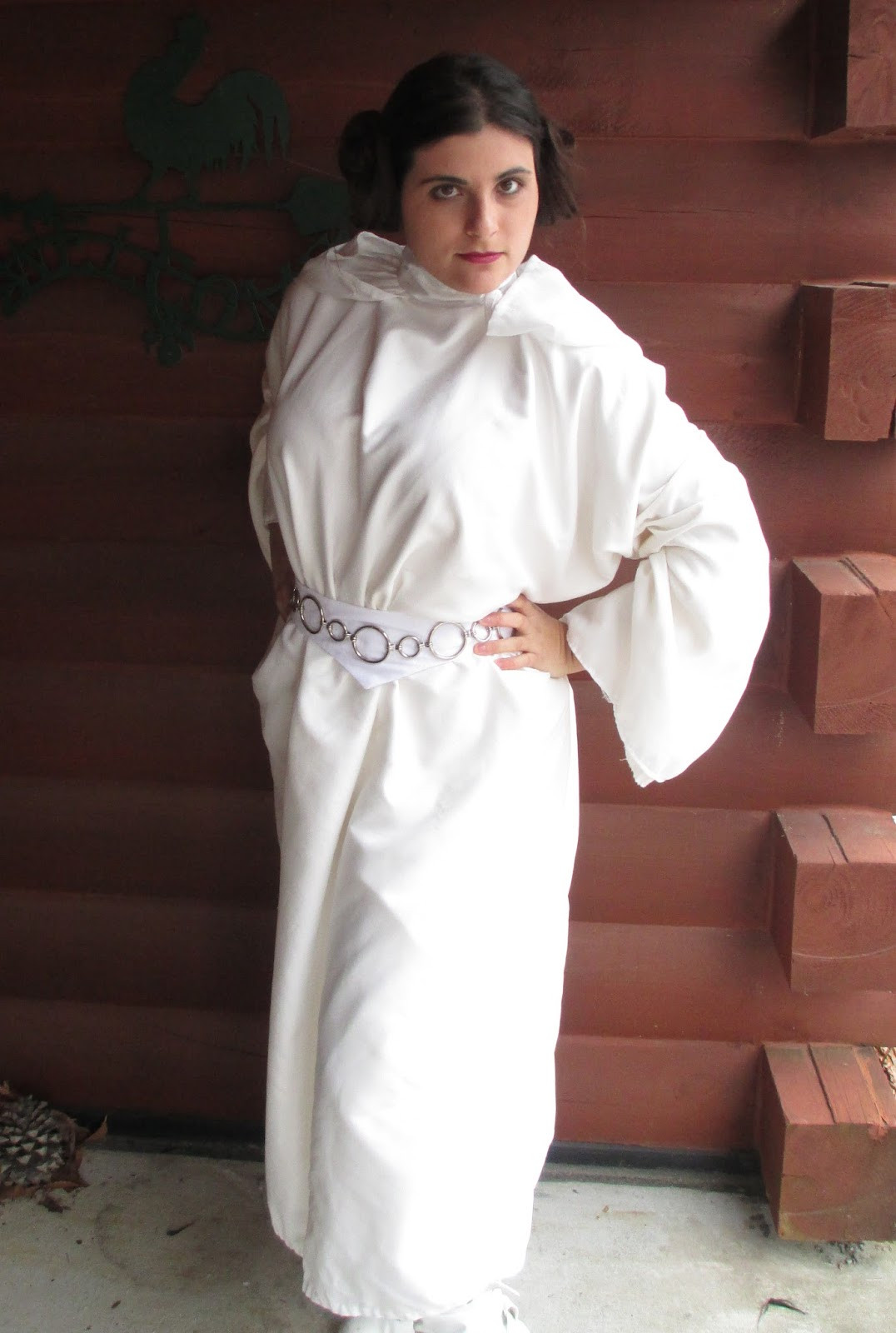 DIY Princess Leia Costume
 Just Another Crafting Blog DIY BEDSHEET PRINCESS LEIA