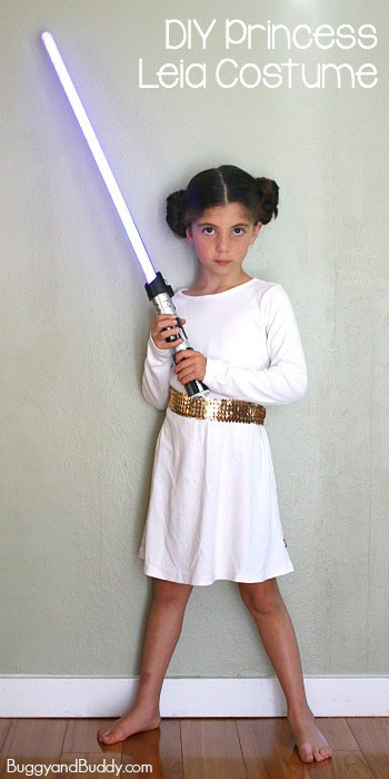 DIY Princess Leia Costume
 Easy Princess Leia Costume Buggy and Buddy