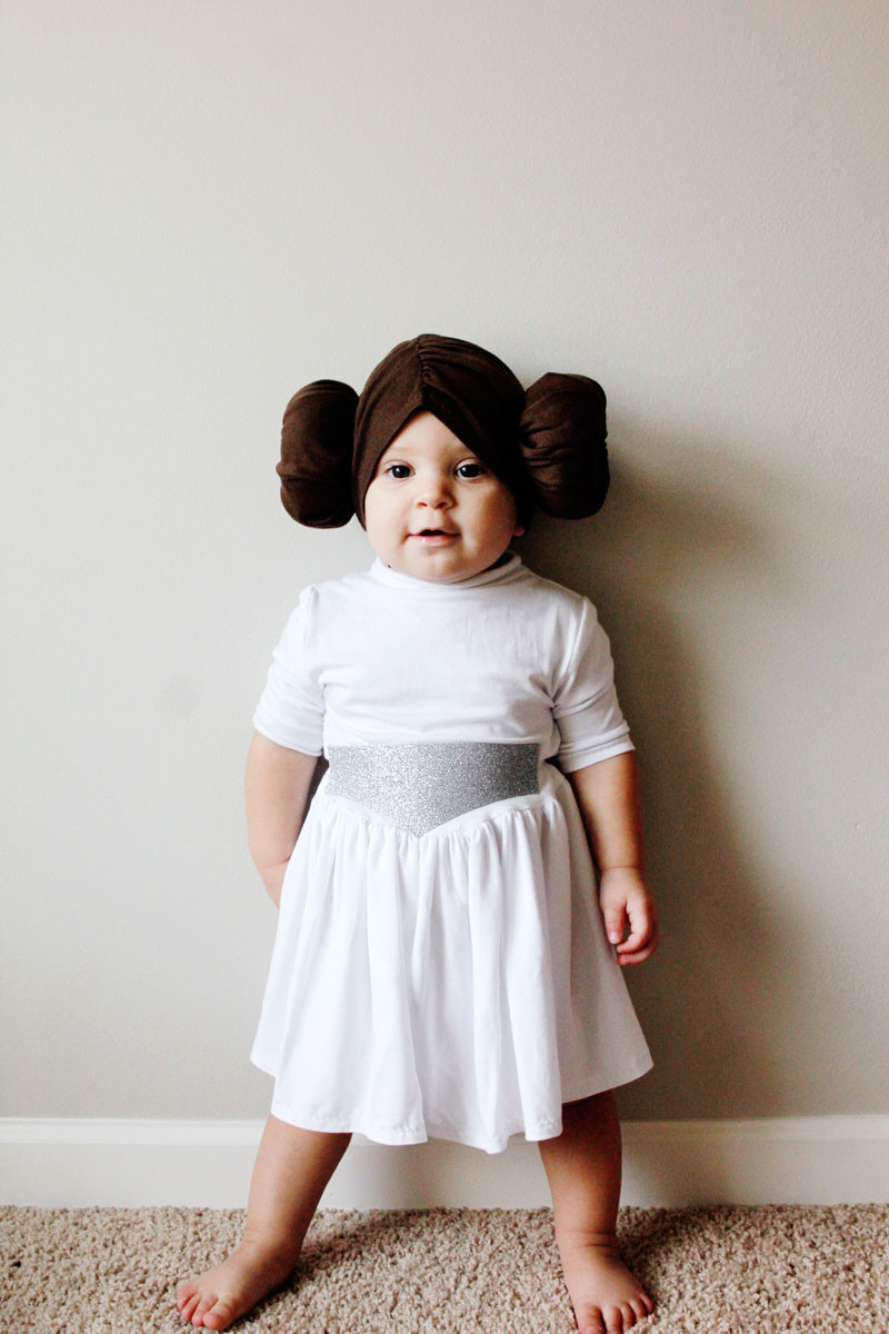 DIY Princess Leia Costume
 DIY princess leia baby costume see kate sew