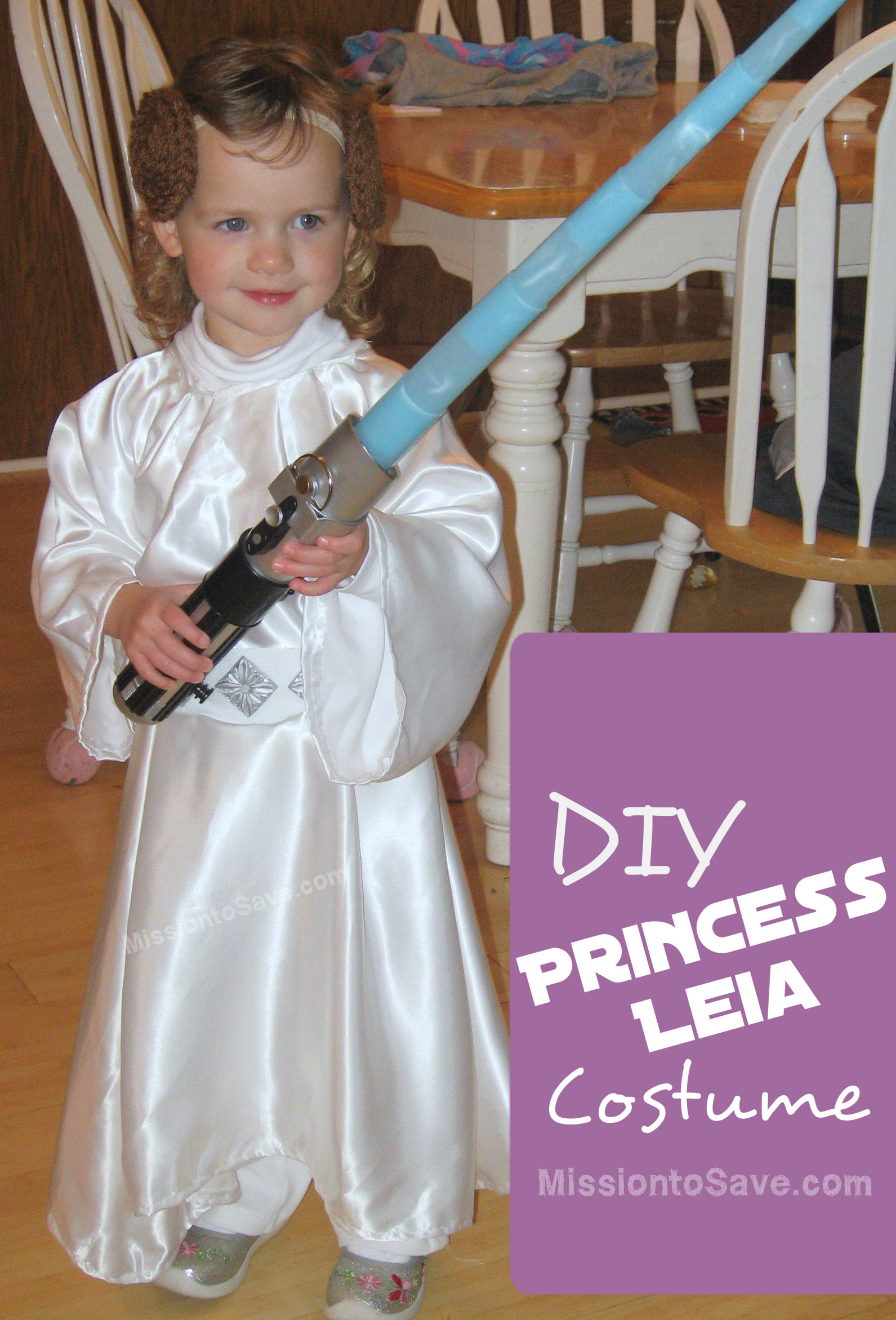 DIY Princess Leia Costume
 DIY Star Wars Costumes Jedi and Princess Leia Mission