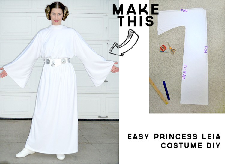 DIY Princess Leia Costume
 Princess Leia Hair Tutorial The Sewing Rabbit