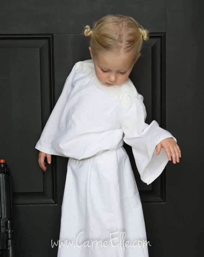 DIY Princess Leia Costume
 No Sew DIY Princess Leia Costume for Kids Carrie Elle