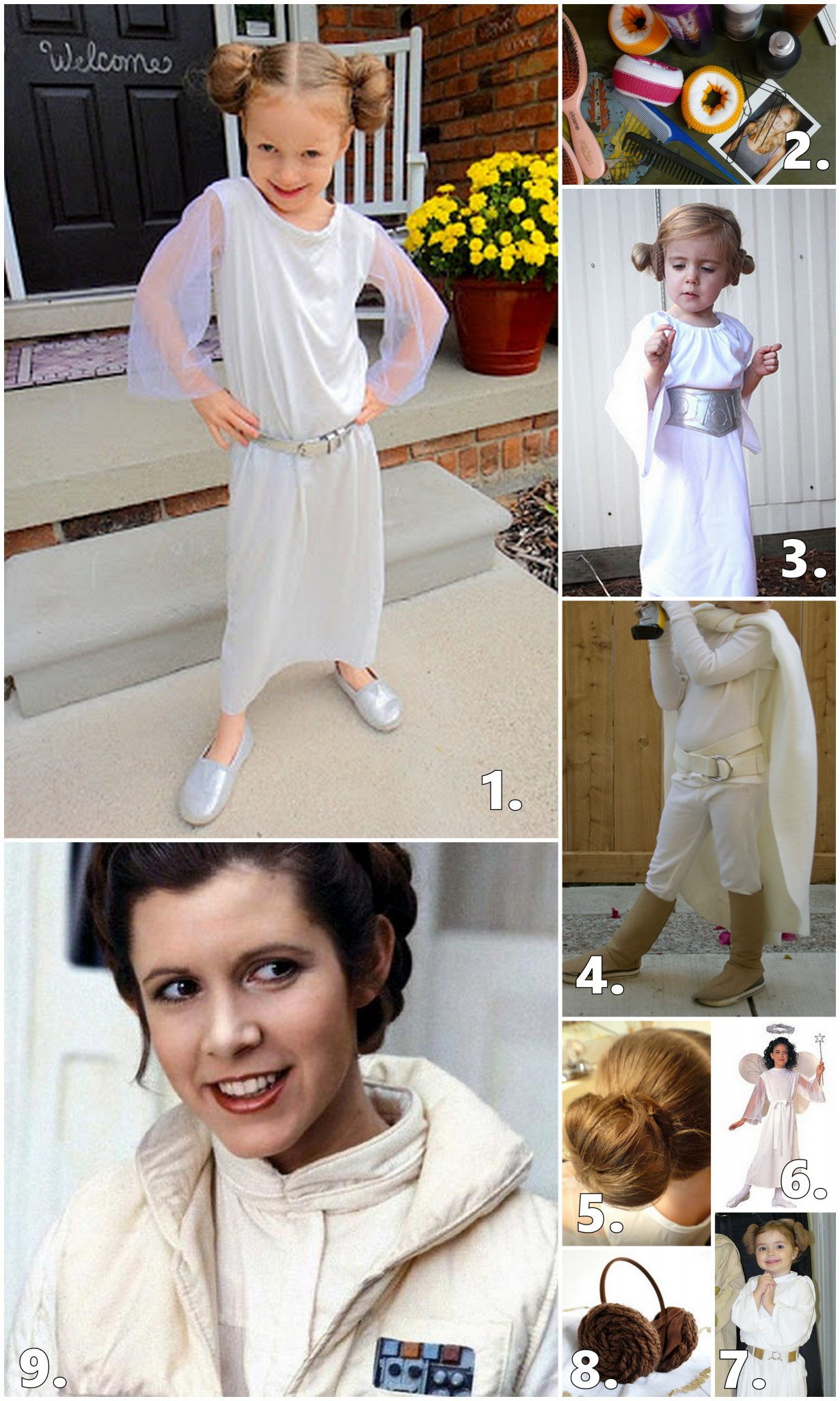 DIY Princess Leia Costume
 Princess Leia Costume Ideas