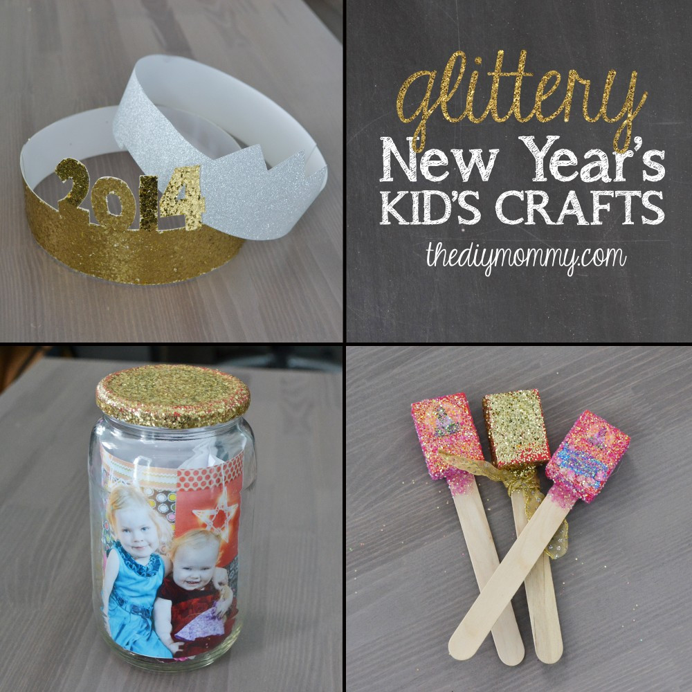 DIY Projects Kids
 Make Glittery New Year s Kid s Crafts The News