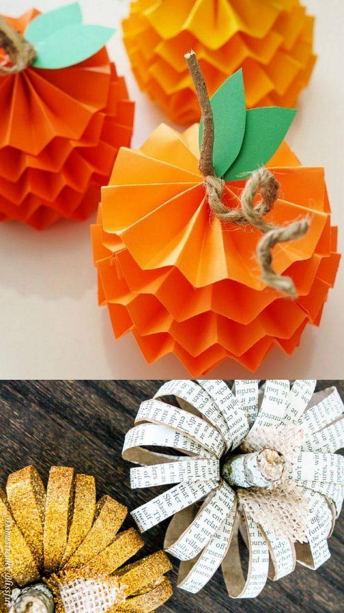 DIY Pumpkin Decorations
 20 Easy & Grogeous DIY Pumpkin Decorations Mostly Free 