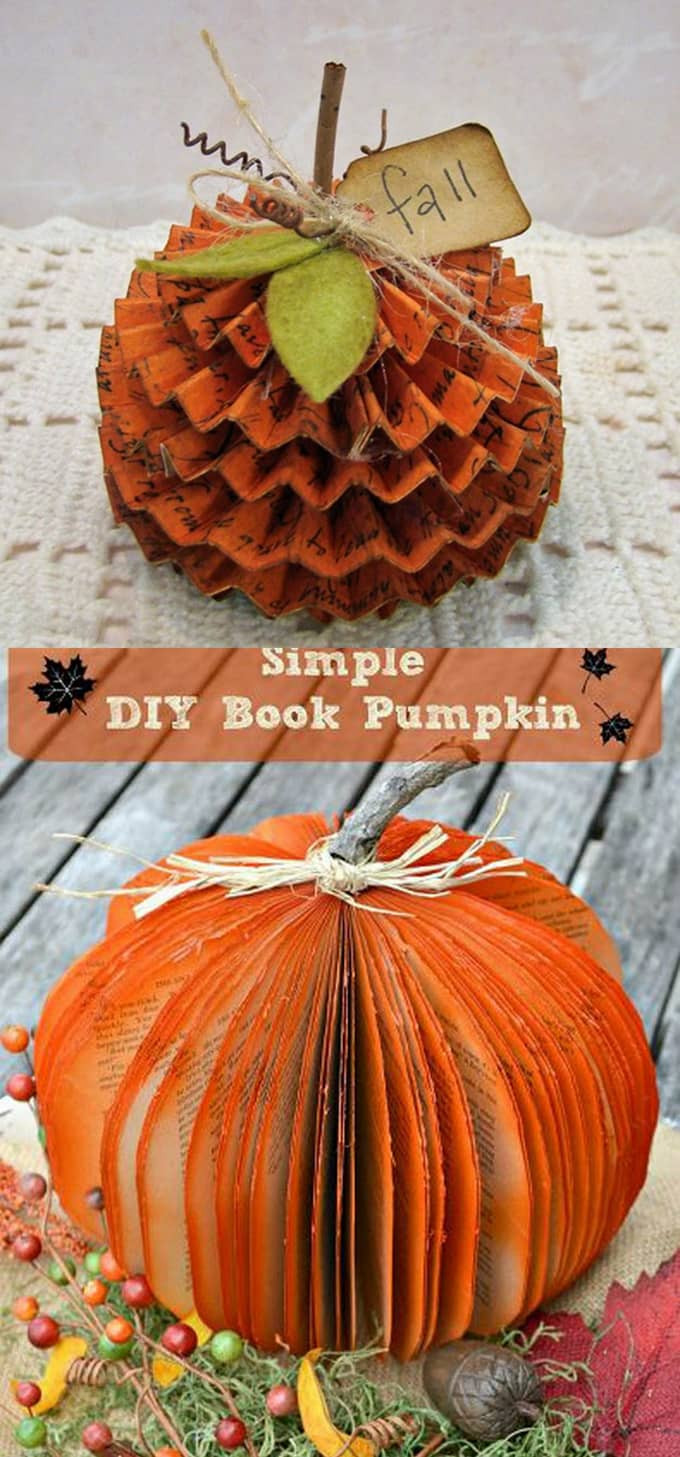 DIY Pumpkin Decorations
 20 Amazing DIY Pumpkin Decorations A Piece of Rainbow