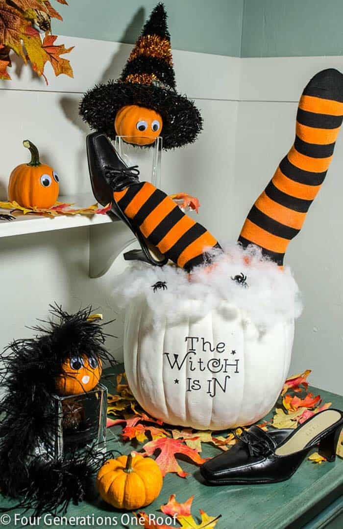 DIY Pumpkin Decorations
 30 Fabulous DIY Pumpkin Decorating Ideas for Halloween