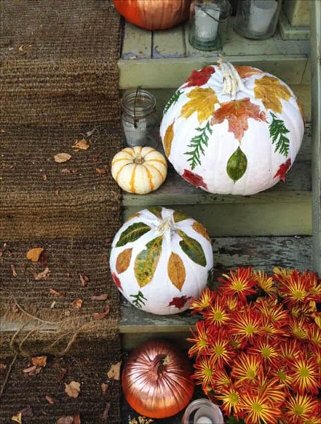 DIY Pumpkin Decorations
 24 DIY No Carve Pumpkin Decorating Ideas