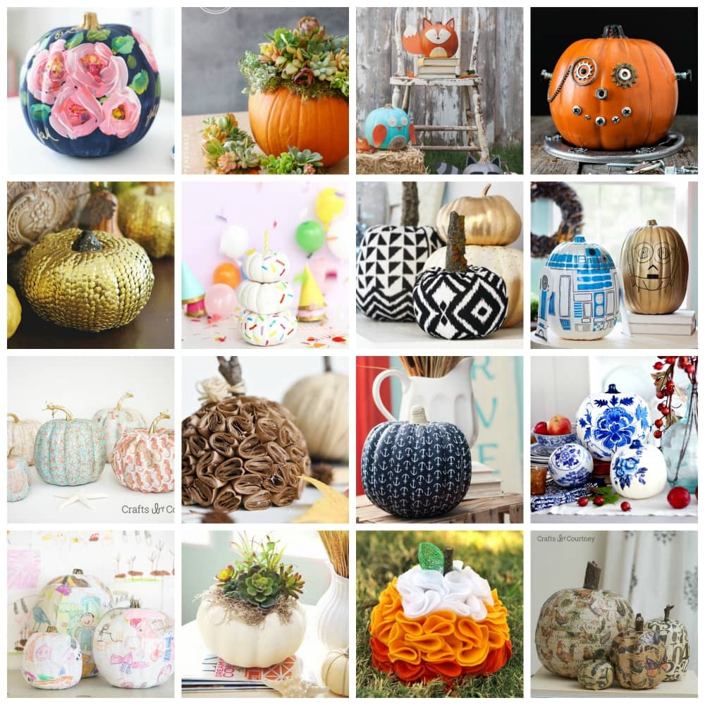 DIY Pumpkin Decorations
 30 DIY Pumpkin Decorating Ideas