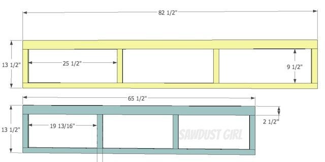 DIY Queen Bed Frame With Storage Plans
 Queen Size Platform Storage Bed Plans Sawdust Girl