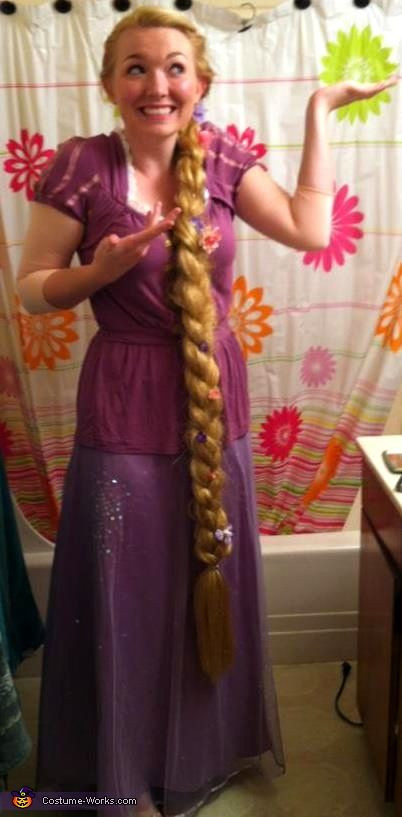 DIY Rapunzel Costume For Adults
 124 best images about costumes for read across america day