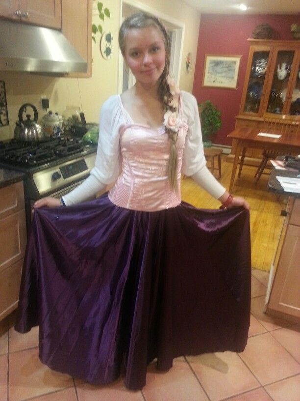 DIY Rapunzel Costume For Adults
 Adult Rapunzel from Tangled costume DIY all items