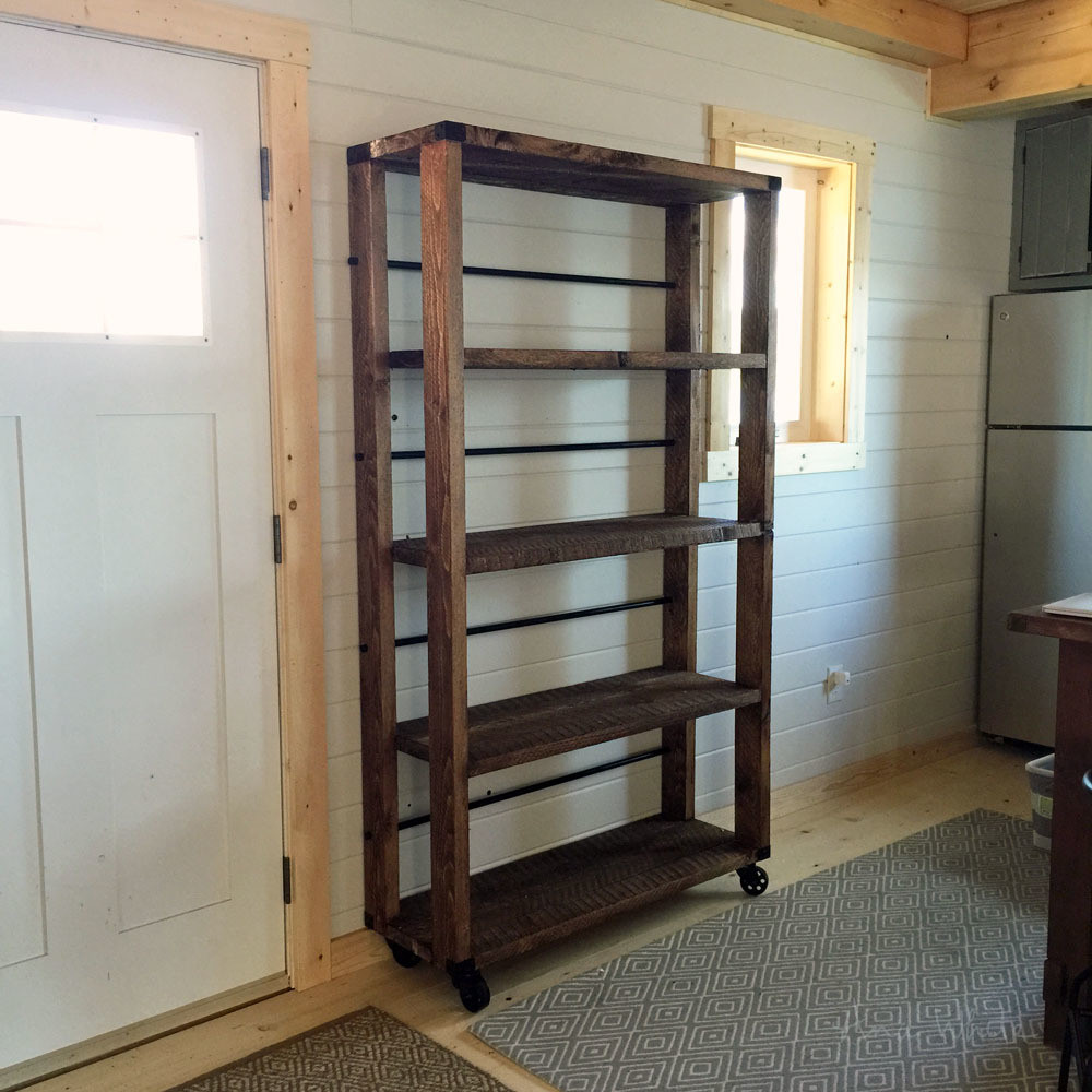 DIY Reclaimed Wood Shelves
 Ana White