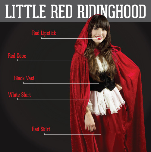 DIY Red Riding Hood Costume For Adults
 DIY Costume Ideas Litlte Red Riding hood