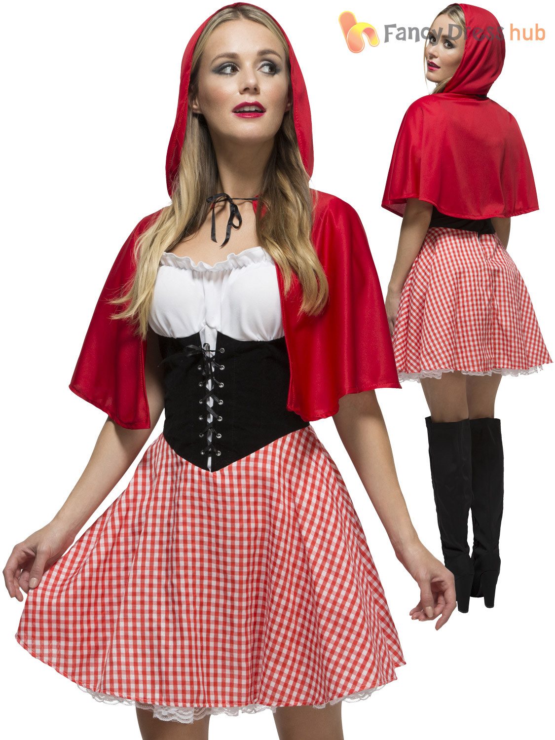 DIY Red Riding Hood Costume For Adults
 La s Fever Red Riding Hood Costume Adults Book Week