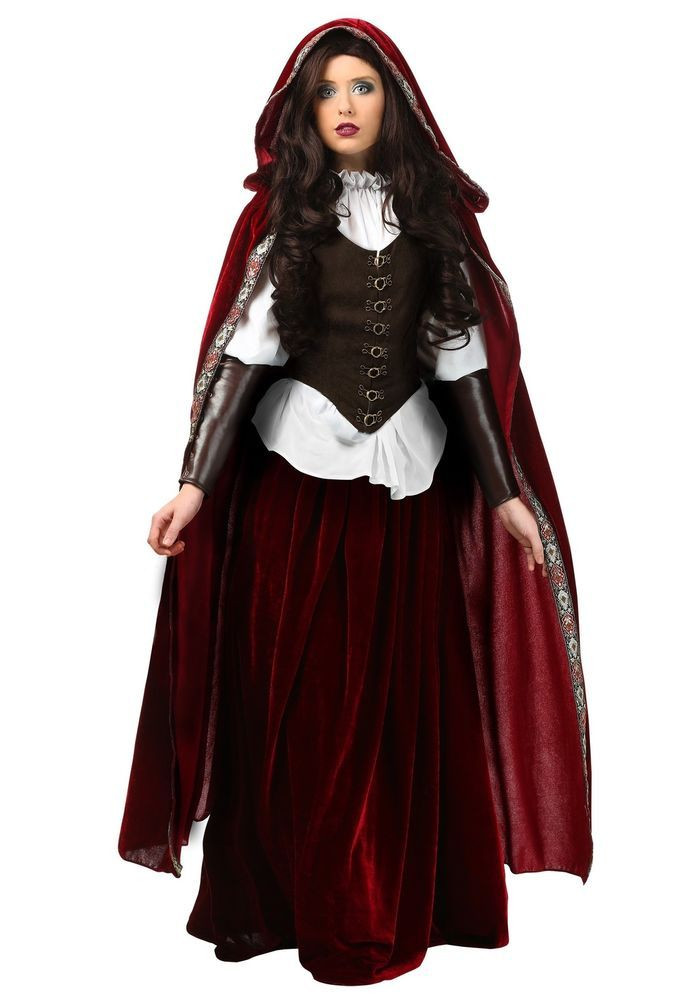 DIY Red Riding Hood Costume For Adults
 Deluxe Red Riding Hood Plus Size Costume