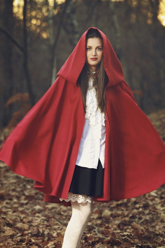 DIY Red Riding Hood Costume For Adults
 How to make a Little Red Riding Hood costume