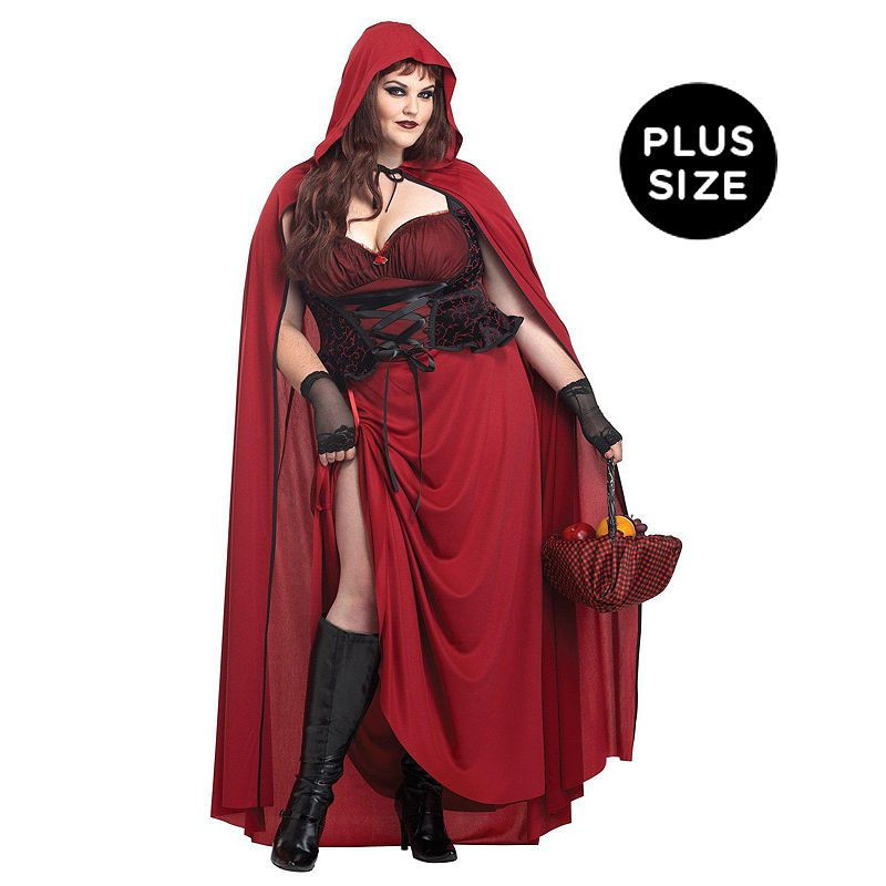 DIY Red Riding Hood Costume For Adults
 Dark Red Riding Hood Adult Costume