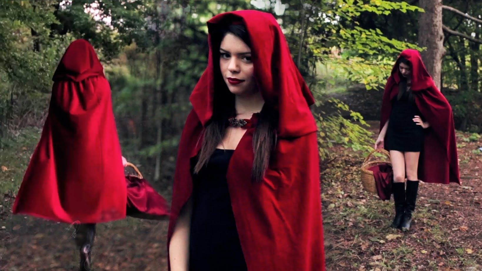 DIY Red Riding Hood Costume For Adults
 halloween little red riding hood