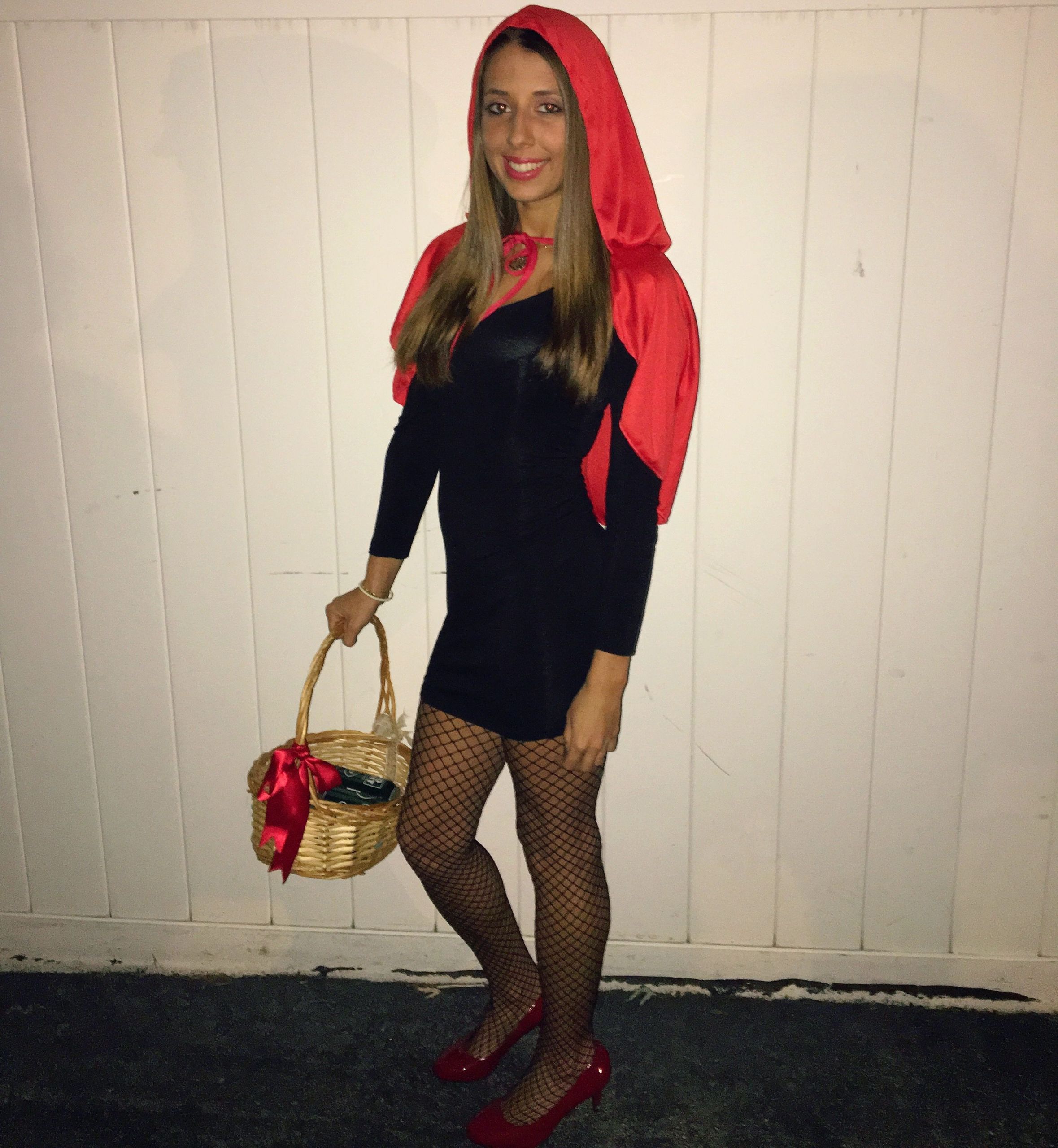 DIY Red Riding Hood Costume For Adults
 Pin on DIY Halloween Costumes