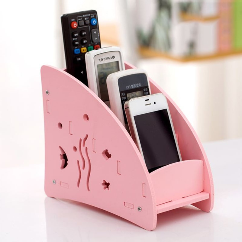 DIY Remote Control Organizer
 Creative Remote Control Holder Storage Box Living Room