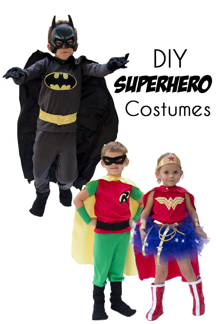 DIY Robin Costume
 DIY Superhero Costumes Melly Sews