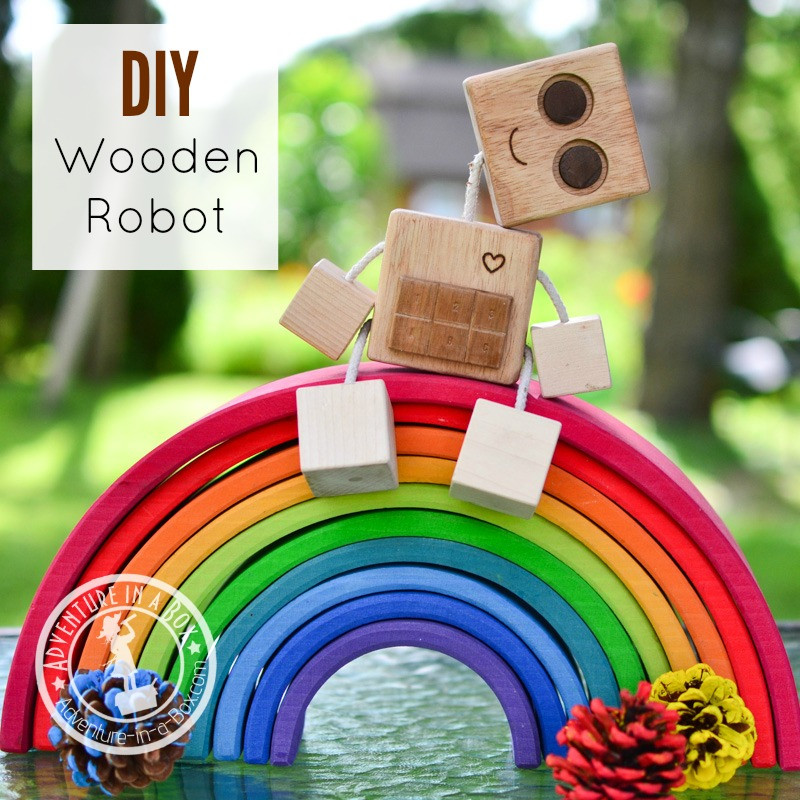 DIY Robots For Kids
 DIY Wood Robot Toy
