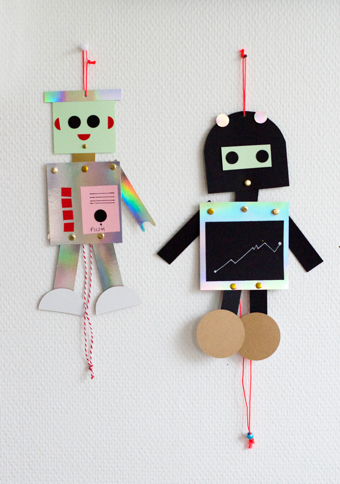 DIY Robots For Kids
 bookhoucraftprojects Project 178 DIY Robot puppets