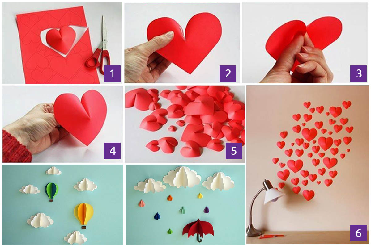 DIY Room Decor With Paper
 20 Extraordinary Smart DIY Wall Paper Decor [Free Template