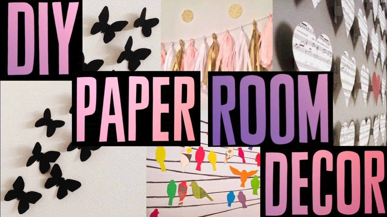 DIY Room Decor With Paper
 10 DIY Paper Room Decor Ideas
