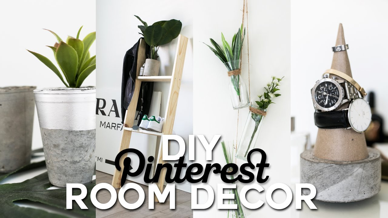 DIY Room Decoration Pinterest
 DIY Pinterest Inspired Room Decor Minimal & Simple