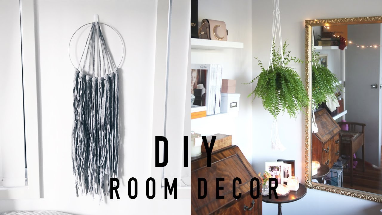 DIY Room Decoration Pinterest
 DIY Room Decor Ideas 2018