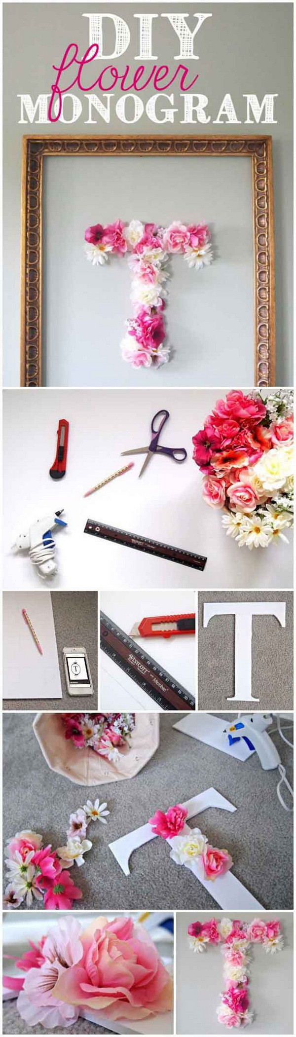 DIY Room Decorations For Girls
 Cool DIY Ideas & Tutorials for Teenage Girls Bedroom