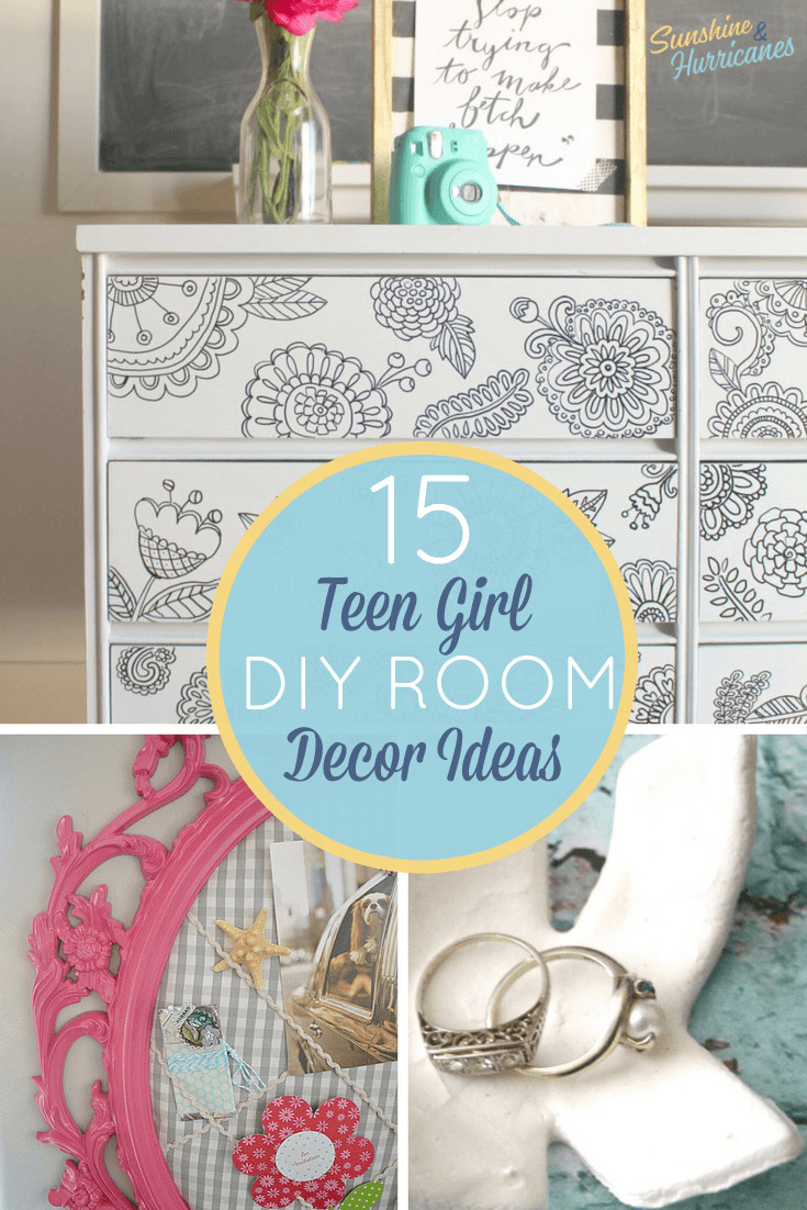 DIY Room Decorations For Teenage Girls
 Teen Room Decor 15 Stylish DIY Projects for Teen Girls