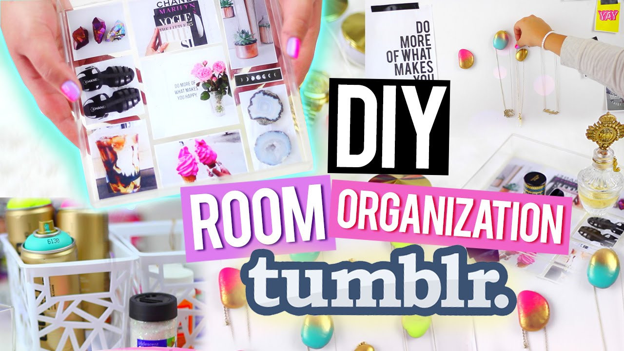 DIY Room Organization
 DIY Room Organization for Cheap ♥ Tumblr Inspired Decor