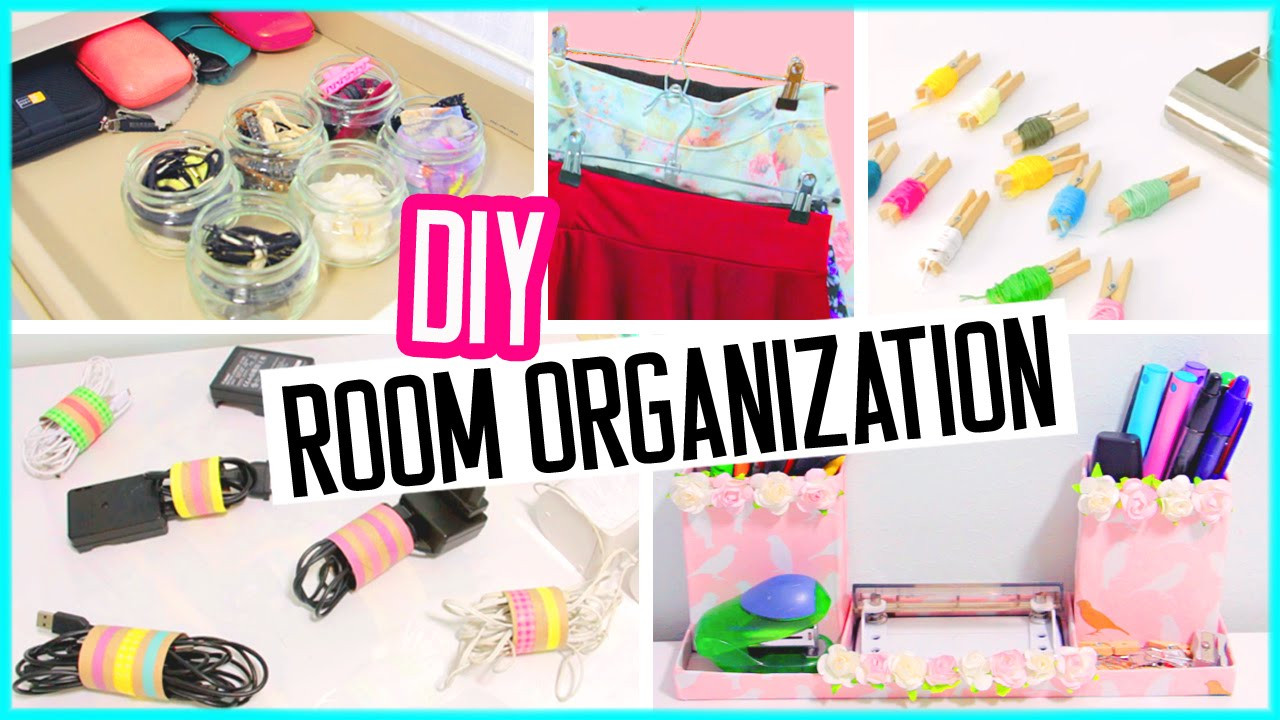 DIY Room Organization
 DIY room organization hacks Low cost desk and room