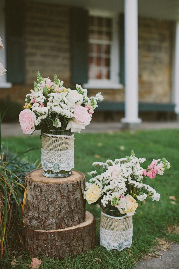 DIY Rustic Wedding Decorations
 Breathtaking DIY Barn Wedding by Rachel Rowland graphy