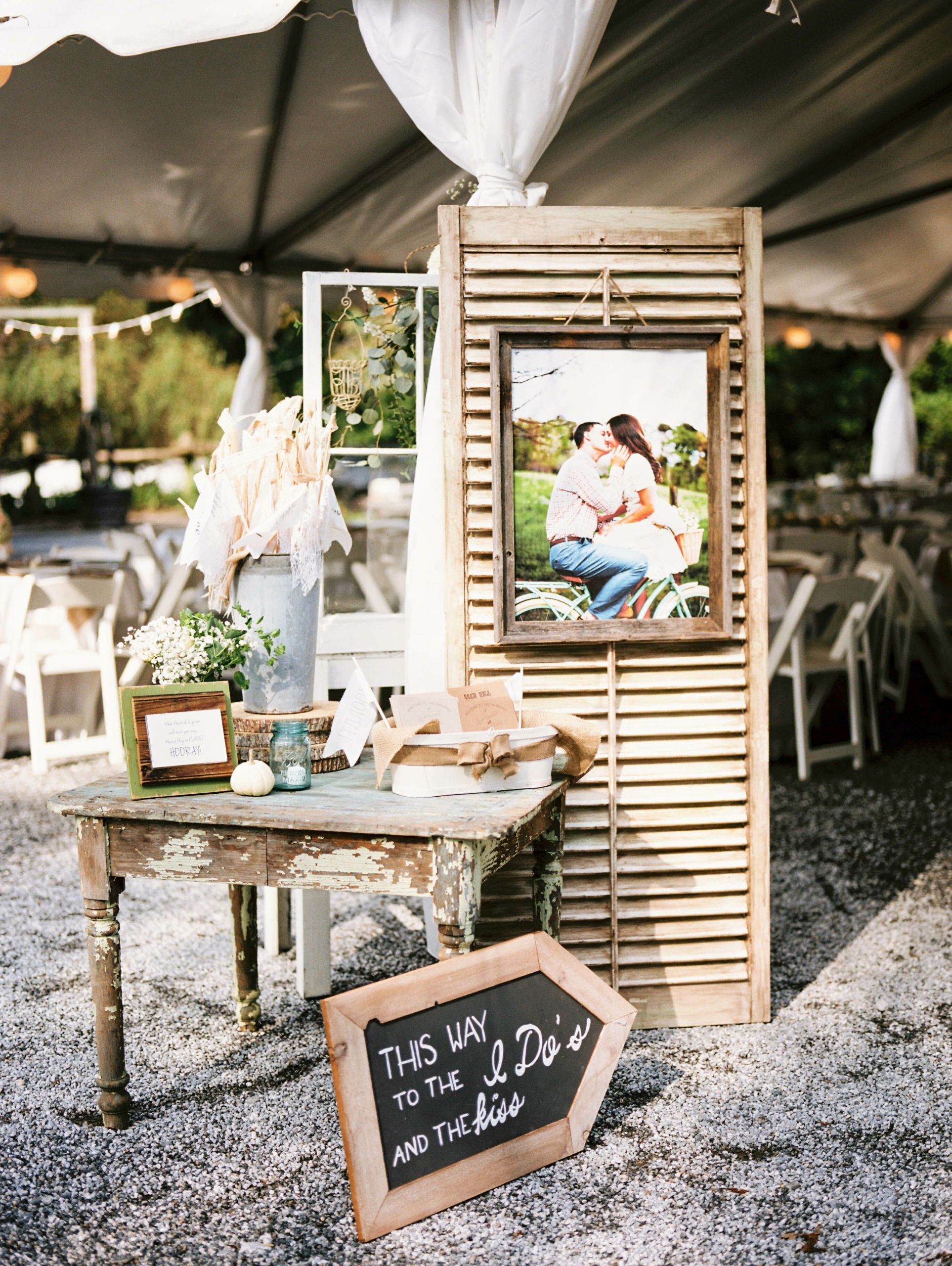 DIY Rustic Wedding Decorations
 Rustic DIY Farm Reception Decor