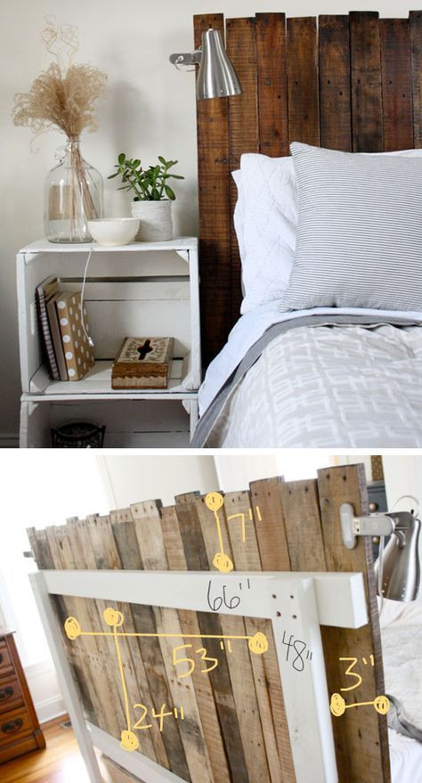 DIY Rustic Wood Headboard
 30 Rustic Wood Headboard DIY Ideas Hative