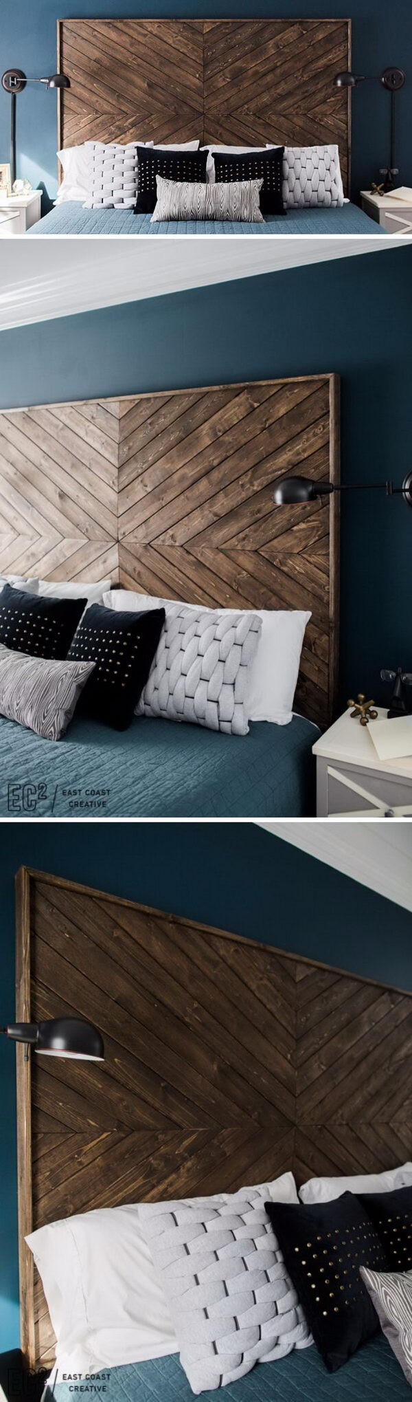 DIY Rustic Wood Headboard
 30 Rustic Wood Headboard DIY Ideas Hative