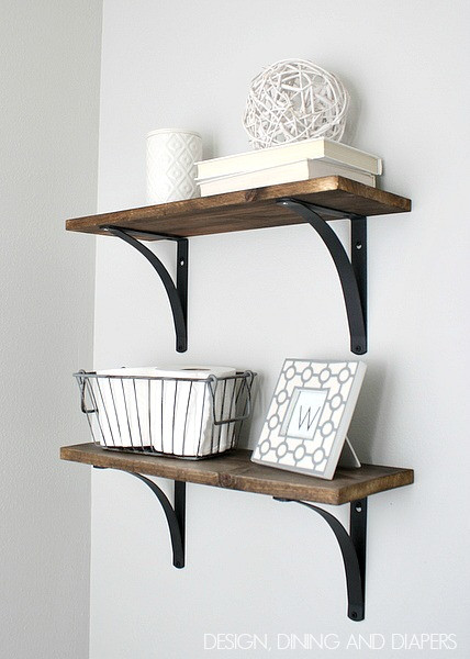 DIY Rustic Wood Shelves
 40 DIY Rustic Wood Shelves You Can Build Yourself