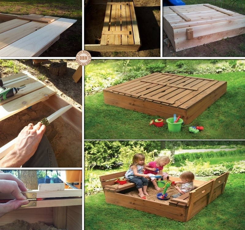 DIY Sandbox Cover
 DIY Sandbox with Cover – The Owner Builder Network