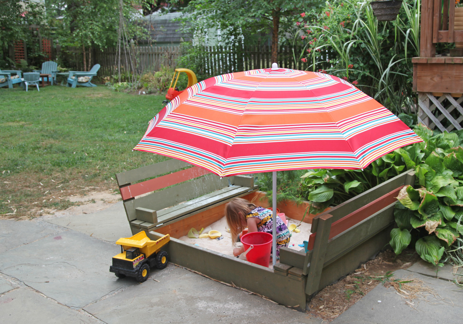 DIY Sandbox With Lid
 DIY Sandbox with Lid & Benches