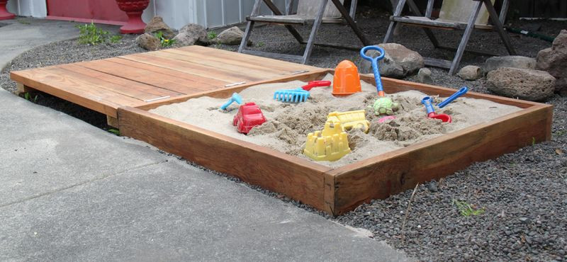 DIY Sandbox With Lid
 How to Build a Sandbox 17 DIY Plans