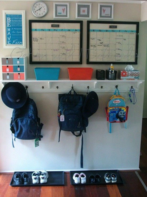 DIY School Organization
 24 Back to School Organization Ideas