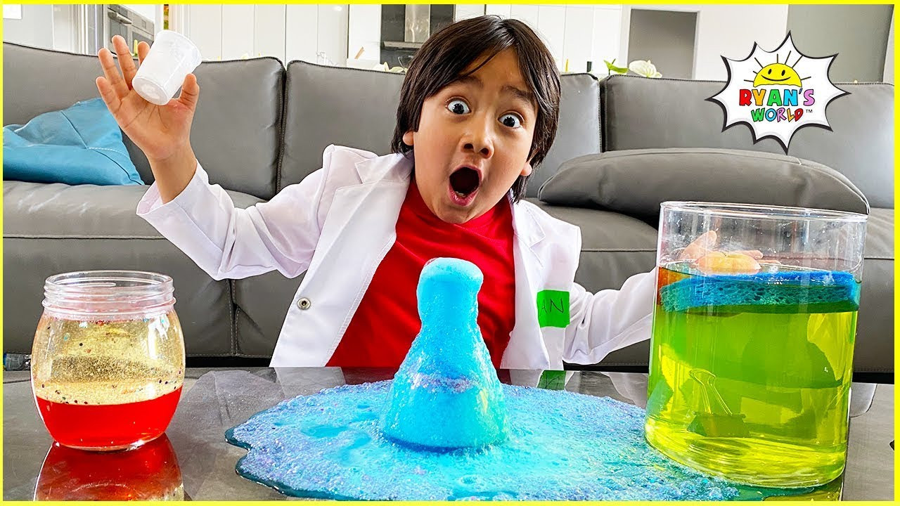DIY Science Experiments For Kids
 Easy DIY Science Experiments For Kids with Ryan StayHome