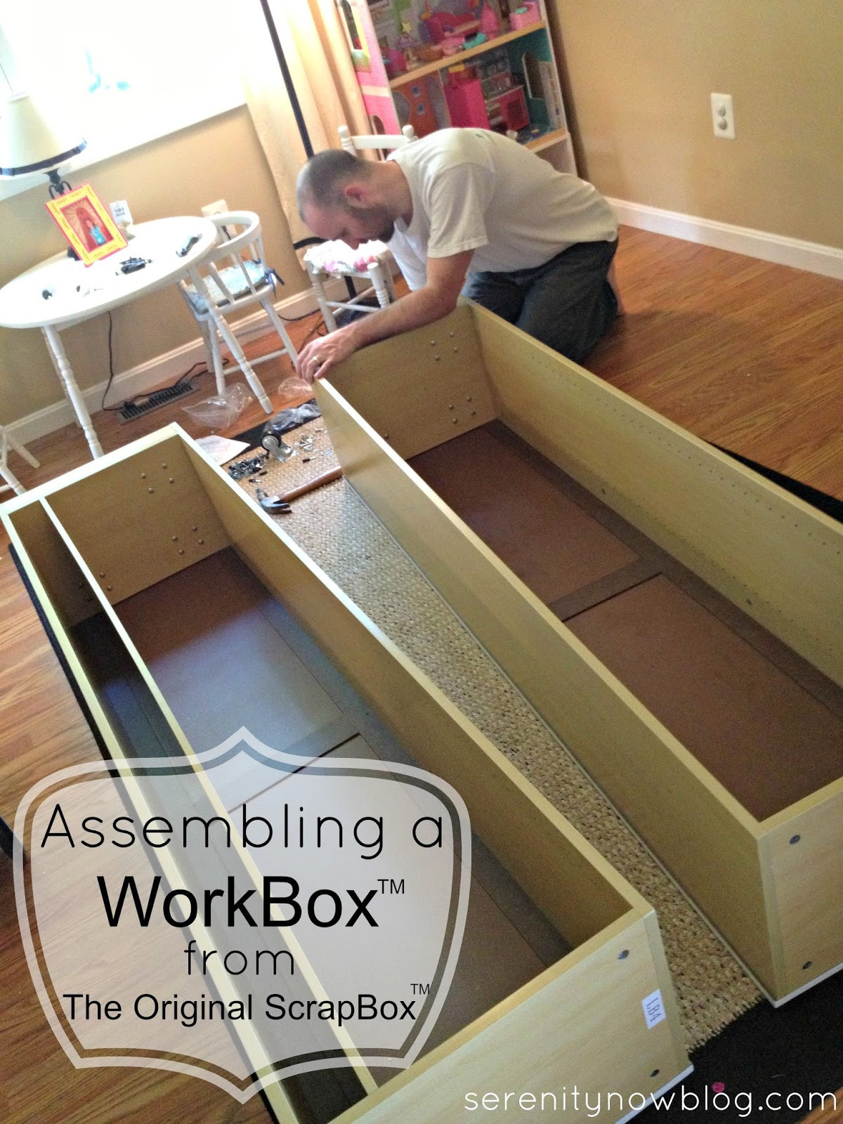 DIY Scrapbox Plans
 Serenity Now Assembling a ScrapBox WorkBox Craft Supply