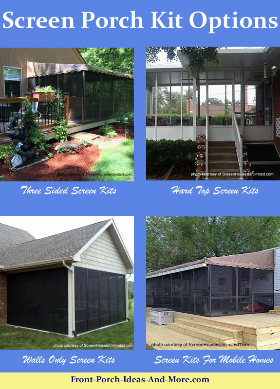 DIY Screen Porch Kits
 Screened Porch Kits Considerations and More