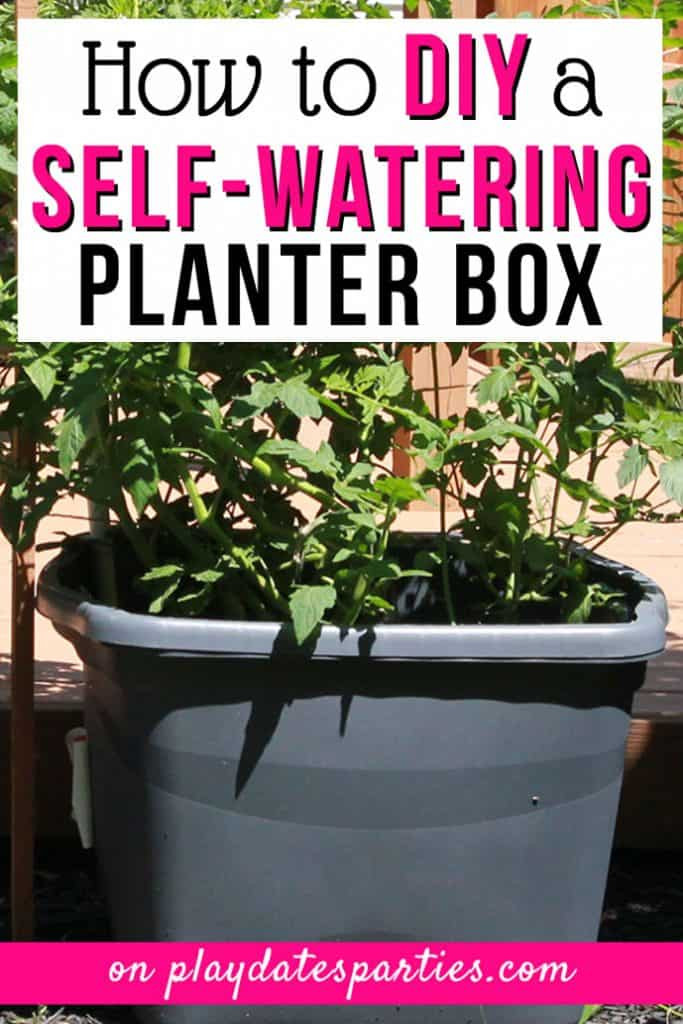 DIY Self Watering Planter Box
 14 DIY Self Watering Planters For The es Without A Green