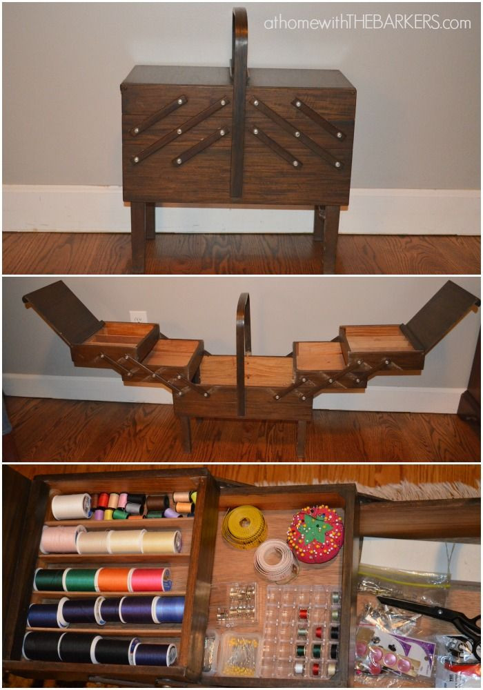 DIY Sewing Box
 Diy Sewing Box Plans WoodWorking Projects & Plans